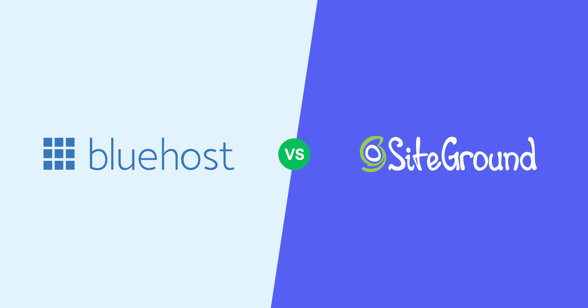 Bluehost vs SiteGround: Which Host to Choose? - WPZOOM